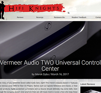 Vermeer Audio TWO Universal Control Center